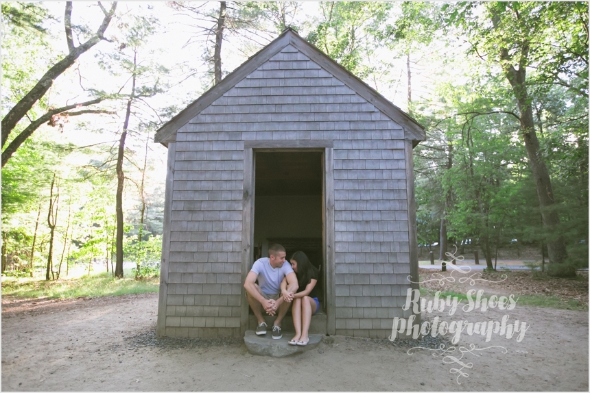 A + B. Walden Pond Engagement Photos. Concord, Ma. {creative Boston ...